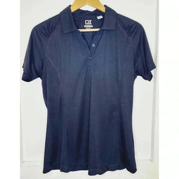 Cutter and  Buck Women’s Black Golf Shirt Size M - Picture 2 of 11
